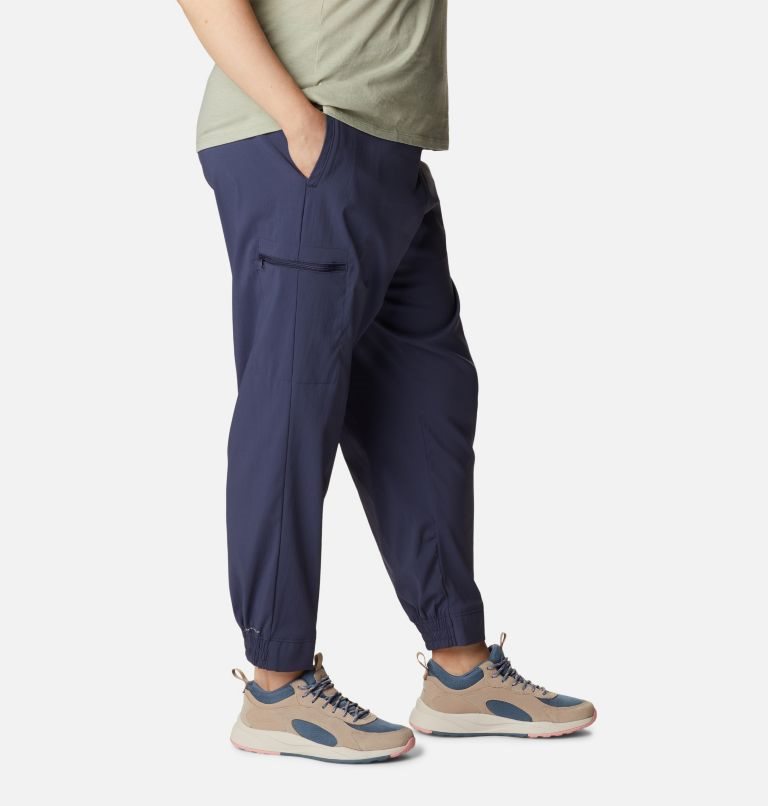 Women's Columbia On The Go Jogger Navy | Plus Size CA-M4130